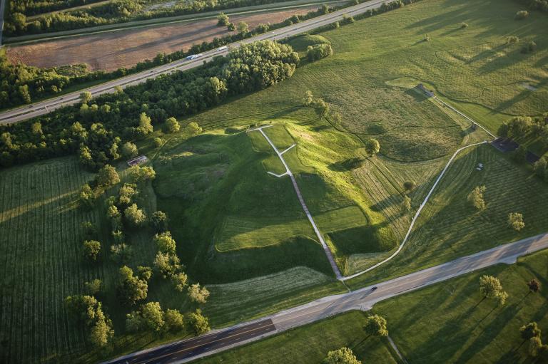 Cahokia Mound Site in Illinois holds the remnants of the largest and most influential city of the mound-building Mississippian culture.